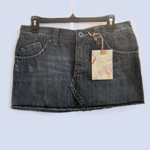 Roxy Mini Jean Skirt Size 7